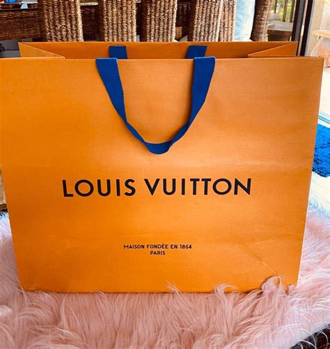 diy lv paper bag|louis vuitton paper shopping bag.